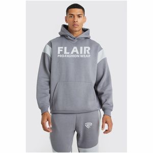 เสื้อกันหนาวแบบสวมศีรษะมีฮู้ดสำหรับผู้ชายเสื้อสเวตเชิ้ตยาวปักลูกปัดผ้าฝ้ายออร์แกนิก100% ขนาด XL - Product Image 4