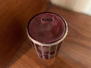 Porte-bougie en verre mosaïque fait à la main, rond, pour bougie chauffe-plat, pour la décoration de la maison et de Noël - Product Image 6