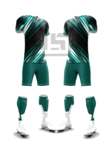 Uniforme de Pantalones Cortos de Fútbol con Estampado por Transferencia Térmica, Secado Rápido, Transpirable, Tela 100% Poliéster, para Entrenamiento y Torneos Deportivos - Product Image 6