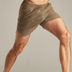 Meilleures ventes Short de sport pour homme Fermeture à la taille élastique Matériau en coton spandex respirant Offre Spéciale ample léger - Product Image 4