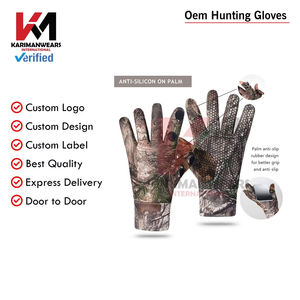 Cold Weather Fleece <b>Hunting</b> <b>Gloves</b> for Men Warm Durable Stretch Material Textured Palm Grip Grip All Outdoor Adventures <b>Gloves</b> - Product Image 4