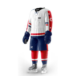 Ropa Deportiva para Hombre, Uniforme de Hockey sobre Hielo, Calidad Premium, Logotipo Personalizado, Adulto, 100% Poliéster, Colores y Tallas Personalizables - Product Image 5