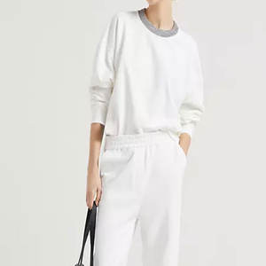 Venta al por mayor 2024 sudaderas con capucha de gran tamaño para mujer logotipo personalizado 100% algodón peso pesado gota hombro ácido lavado técnica - Product Image 4