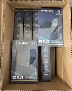 vseebox V3 Plus 4K UHD Android TV Box 64GB Reproductor Multimedia con Control Remoto por Voz - Product Image 1