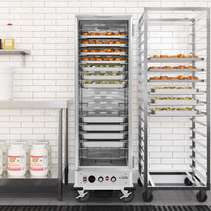 33-Inch Commercial Silver KM-CHP36-WNGL Heated <b>Holding</b> Proofing Cabinet Glass Door Wire Racks <b>Warming</b> <b>Holding</b> <b>Equipment</b> - Product Image 1