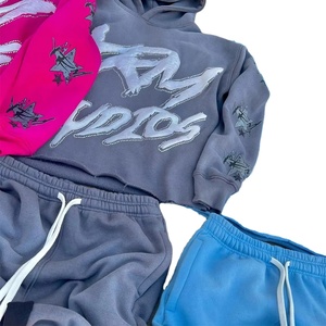 Survêtements de Sport personnalisés à impression bouffante pour hommes Jogging vêtements chauds survêtement décontracté vêtements de mode survêtements fabriqués au Pakistan - Product Image 3