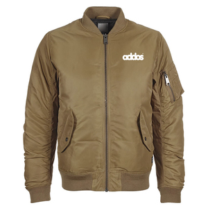 Chaqueta Bomber de Invierno Personalizada para Hombre, Talla Grande, con Cuello Alto, Logotipo Frontal, Forro Acolchado y Patrón de Letras - Product Image 1