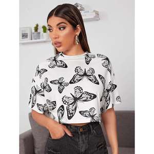 Oversized <b>Women</b> <b>T</b> <b>Shirt</b> Wholesale Casual Top Designed For International Export With Relaxed Fit And Soft Fabric Feel - Product Image 3