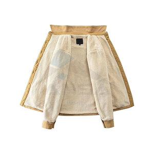 Veste chemise en polaire polaire pour homme, doublée de sherpa, épaisse, boutonnée, veste d'hiver avec plusieurs poches fonctionnelles, douce et isolée - Product Image 2