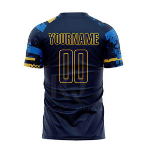 Camiseta de Entrenamiento Sublimada Personalizada, Hecha con Tela de Poliéster Resistente, Ajuste Cómodo, Colores Ideales para Deportes de Equipo - Product Image 2