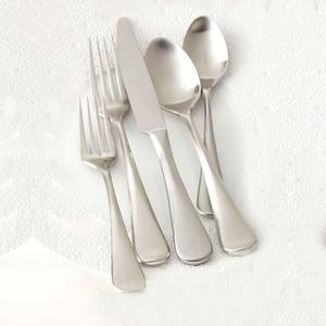 Suministros de lujo al por mayor, directo de fábrica, India, diseño personalizado, cubiertos de acero inoxidable, juego de cubiertos de Metal para el hogar para la cena diaria - Product Image 6