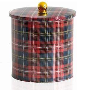 Ekose Metal redondo Canister Knob Handle Ø 175x180mm Plaid para latas - Product Image 1