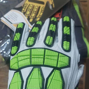 Protección de nivel 5 de alta calidad, guantes resistentes a los golpes, resistentes a los impactos, forro antideslizante, guantes de trabajo mecánicos Tpr - Product Image 3