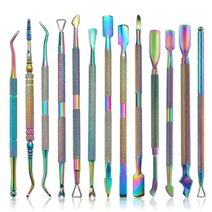 Nagel Nagel hauts chieber Pinzette Regenbogen Edelstahl Cutter Nipper Clipper Dead Skin Remover Nagel pflege Maniküre Nail Art Tool