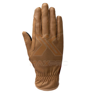 Gants d'équitation d'hiver écologiques sur mesure, haute performance, cuir/spandex, antidérapants, sangle de poignet réglable, unisexe - Product Image 2