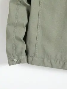 Ropa Urbana para Mujer, Primavera-Otoño, Nueva Chaqueta Vaquera Casual Lavada con Cinturón, Estampado, Ropa Urbana para Invierno y Verano - Product Image 6