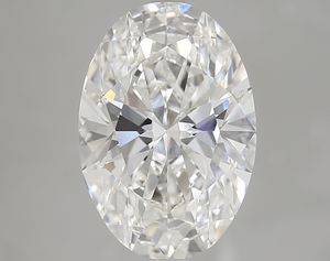 Brilla cada momento 4,51 CT. Lab Grown CVD Diamond Oval Cut 13,82 MM E VVS2 IGI Certificado para joyería clásica - Product Image 1