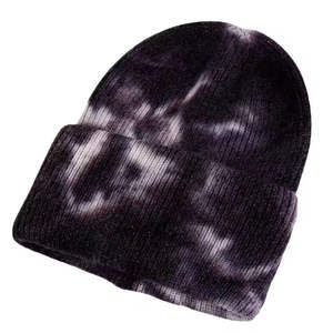 <b>Warm</b> Winter <b>Hats</b> 100% Wool Knit Cuff Custom 3D Embroidery Design Logo Solid Casual Breathable Waterproof <b>Men</b> Women Unisex Beanie - Product Image 2
