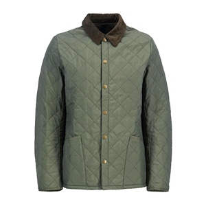 Veste coupe-vent de luxe pour hommes en gros, veste matelassée personnalisée, style streetwear épais, tissage non tissé durable, imperméable - Product Image 1