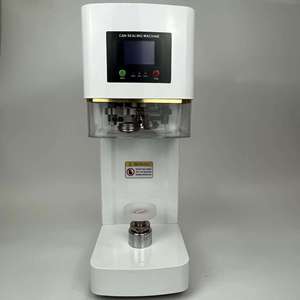 เครื่องปิดผนึกกระป๋องเครื่องดื่มพลาสติก PET อัตโนมัติเต็มรูปแบบ ประสิทธิภาพสูง สำหรับกาแฟเย็น กล่องกระดาษฟองน้ำ - Product Image 2