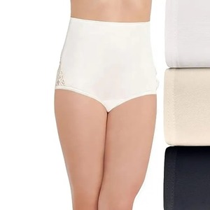 MONO RIDESR High Quality Lady Seamless Spandex/Cotton Panties Breathable One-Piece Briefs Comfortable Traceless Medium Control - Product Image 1