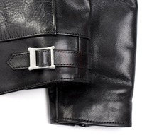 Vente en gros Tendance Veste Slim-fit de haute qualité Veste en cuir personnalisée pleine fleur noire attrayante pour hommes 2024 Service OEM