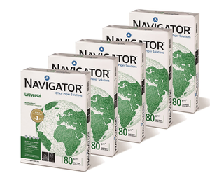Quality Navigator Universal A4 Copy <b>Paper</b> 80g Weight 75gsm/70gsm Options - Product Image 3
