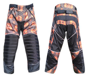 กางเกงเพ้นท์บอลเอวสูงทำจากผ้าลูกฟูกปรับแต่งได้แบบลำลองเอวสูงมียางยืดปิดตรง - Product Image 1