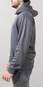 Sudaderas con Capucha Casuales Vintage para Hombre, 100% Algodón, Cuello Alto, Logotipo Frontal, Impresión Digital de Letras, Ropa Deportiva - Product Image 2