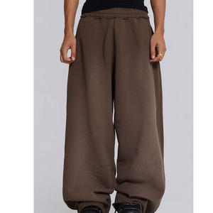 Pantalones de chándal de algodón informales de cintura alta con bolsillos logotipo personalizado proveedor OEM ODM - Product Image 6