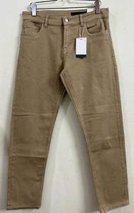 กางเกงผ้าทอลายทแยงสำหรับผู้ชายกางเกงผ้าคอตตอนทอคุณภาพระดับพรีเมียม - Product Image 3