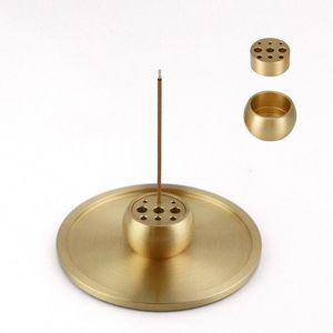 เครื่องเผาเตาถ่านทองแดงทำด้วยมือธูปสำหรับทำสมาธิพิธีกรรมทางศาสนา - Product Image 3