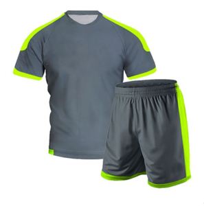 2022 camisetas con logotipo personalizado nueva temporada OEM fútbol desgaste Club uniforme conjunto con equipo ropa deportiva camisetas Tops - Product Image 1