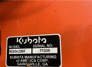 Tractor KUBOTA BX1880 USADO - Product Image 5