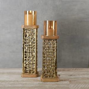 Portavelas de pilar de Metal para luz en T, decoración navideña, soporte de vela de aluminio para iglesia e iluminación exterior, portavelas - Product Image 2