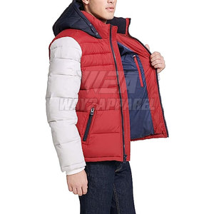แจ็กเก็ตฤดูหนาวของผู้ชายเสื้อแจ็กเก็ตขนปลาปักเป้าออกแบบได้ตามที่ต้องการ - Product Image 5
