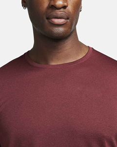 Camiseta de Manga Larga para Hombre, Cuello Redondo, Corte Regular, Color Sólido, Secado Rápido, Tejido de Poliéster, Ropa Casual - Product Image 2