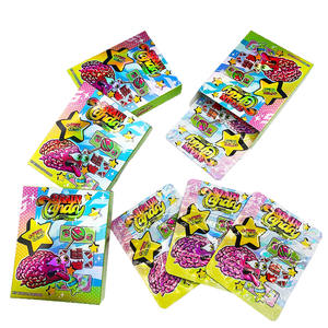 Stock Smell Proof 3.5g Mylar <b>Bag</b> With Box Set Exotic <b>Zip</b> Lock Die Cut Mylar Box and <b>Bag</b> Combo - Product Image 2