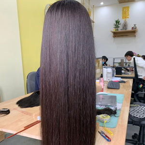 Extensions de cheveux naturels Remy non traités, double trame, 30 pouces, lisses comme des baguettes, soyeux et raides, origine Vietnam - Product Image 1