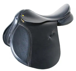 Wholesale Manufacturer Equestrian Horse Jumping & Riding Saddle Genuine Hide Leather Customized Saddlery Goods - Product Image 2