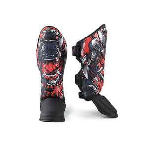 Protège-tibias personnalisés OEM pour hommes/femmes, protecteur universel en coton chaud et nylon chaud avec SHIN PU - Product Image 1