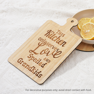 Planche en bambou de 30.2mm, 6 pièces, pour l'artisanat du bois, découpe et gravure au Laser, 300x300mm - Product Image 4