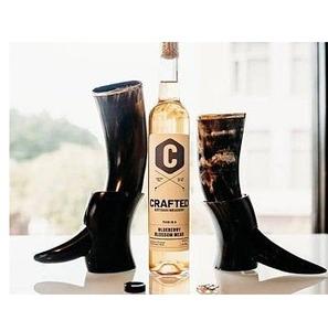 Cuerno para beber vikingo ecológico de gran tamaño con soporte estilo religioso y Animal hecho a mano para festivales medievales y Cosplay - Product Image 5