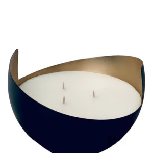 Luxury Black & Gold Metal Candle Bowl in Affordable Price From India - Product Image 4