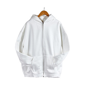 OEM Full <b>Zip</b> <b>Hoodie</b> 250g Plush <b>Black</b> Zipper Men'S Hoodies Full <b>Zip</b> <b>Ups</b> Oversized <b>Hoodie</b> Custom - Product Image 6