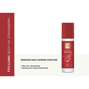 Aceite Corporal Hidratante con Aroma a Fresa TTO Clinic 200ml Perfume en Spray - Product Image 2