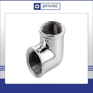 Codo de latón sanitario personalizado de diseño de lujo moderno 1/8 \ "-4 accesorios de tubería de rosca hembra forjados - Product Image 2