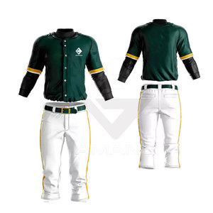 Uniforme de Béisbol Personalizable de Alta Calidad para Adultos, Transpirable, de Secado Rápido, 100% Poliéster, Conjuntos Deportivos de Fábrica SPORTS - Product Image 1