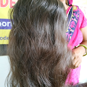 ผมมนุษย์ดิบแท้แบบ100% ผมคนอินเดียผมตรงยาวสีดำยาวนุ่มสลวยสองชั้น - Product Image 1