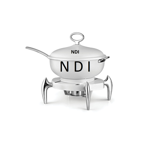 Modern Design <b>Food</b> <b>Server</b> Brass Metal Chafing Dish With Nickel Finishing Durable Quality Luxury Hotel Catering Serving <b>Warmer</b> - Product Image 2